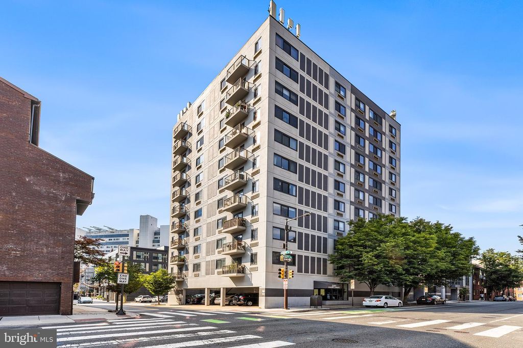 2201 CHERRY ST #902 AND P6, PHILADELPHIA, PA 19103 — exterior