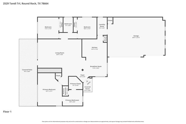 2529 Tandi TRL, Round Rock, TX 78664