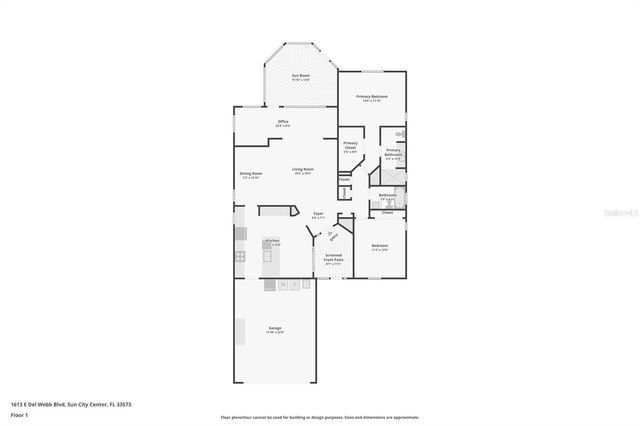 1613 E DEL WEBB BOULEVARD, Sun City Center, FL 33573