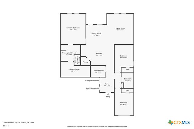 211 Las Lomas Drive, San Marcos, TX 78666