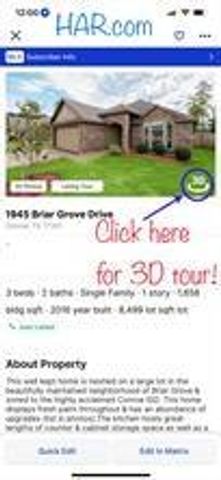1945 Briar Grove Drive, Conroe, TX 77301