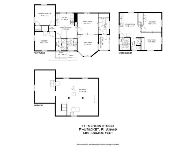 37 Trenton Street, Pawtucket, RI 02860