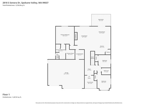 2818 S Sonora Dr, Spokane Valley, WA 99037