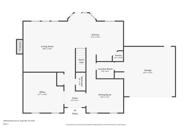 7504 Woodstream Dr, Nashville, TN 37221