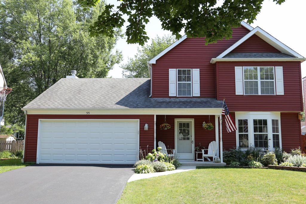 55 S Windsor Place, Mundelein, IL 60060 — exterior