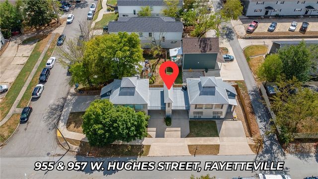 955 & 957 W Hughes Street, Fayetteville, AR 72701
