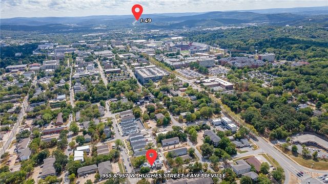 955 & 957 W Hughes Street, Fayetteville, AR 72701