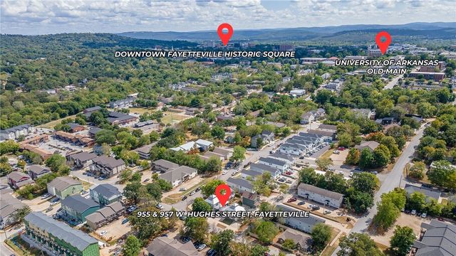 955 & 957 W Hughes Street, Fayetteville, AR 72701