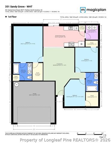 351 Sandy Grove Road, Parkton, NC 28371