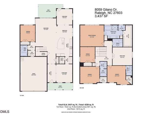 8059 Gilano Drive, Raleigh, NC 27603