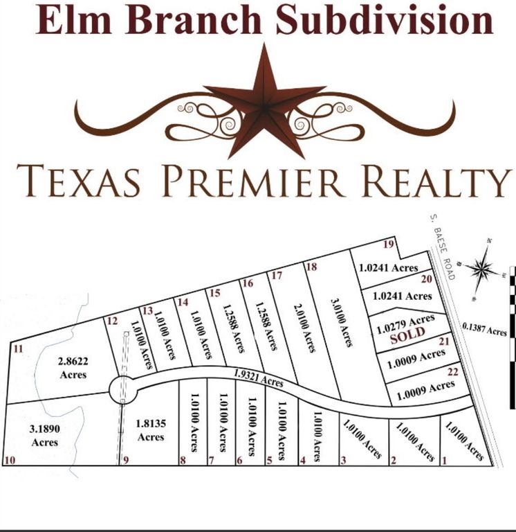 Lot 19 S Baese Road, Elm Mott, TX 76640