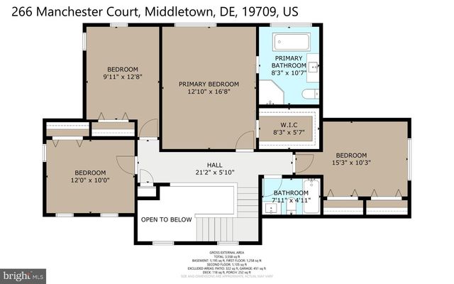266 MANCHESTER CT, Middletown, DE 19709