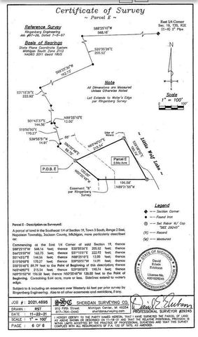 00 Mack Island Road, Napoleon Twp, MI 49240
