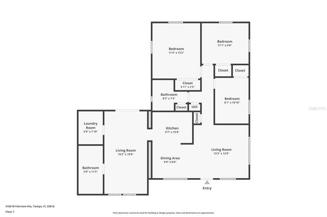 4104 W FAIRVIEW HEIGHTS, Tampa, FL 33616