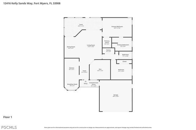 12416 Kelly Sands WAY, Fort Myers, FL 33908