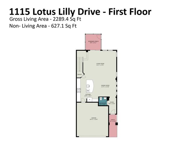 1115 Lotus Lilly Drive, Durham, NC 27713