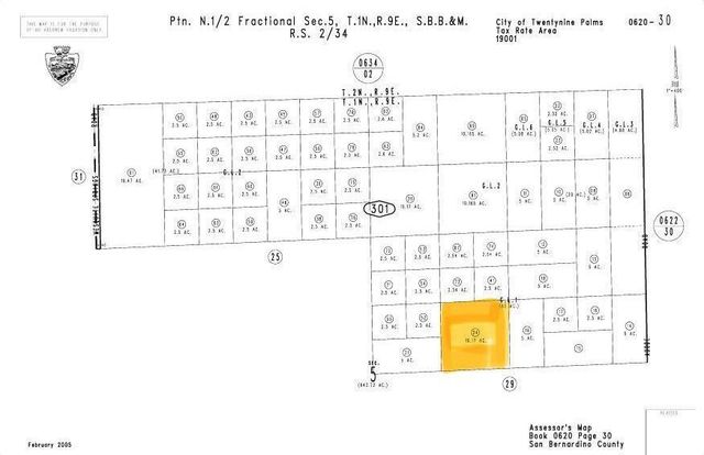 0 Sunny Sands Drive, 29 Palms, CA 92277
