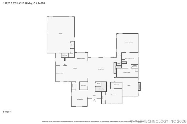 11226 S 67th East Court, Bixby, OK 74008