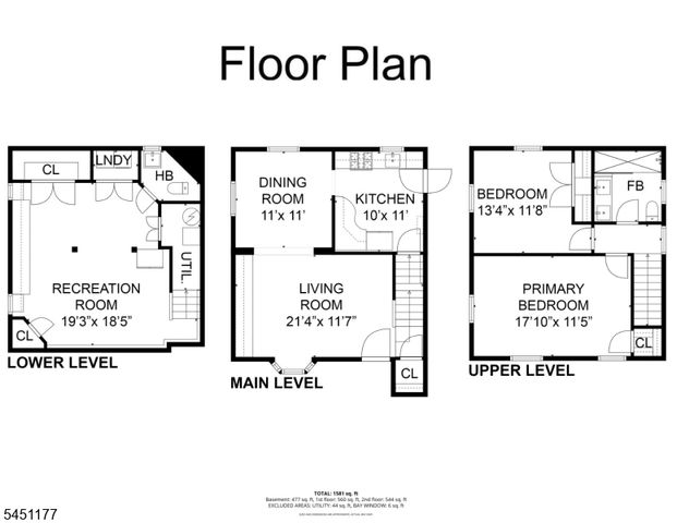 26 Funston Pl, Nutley Twp., NJ 07110