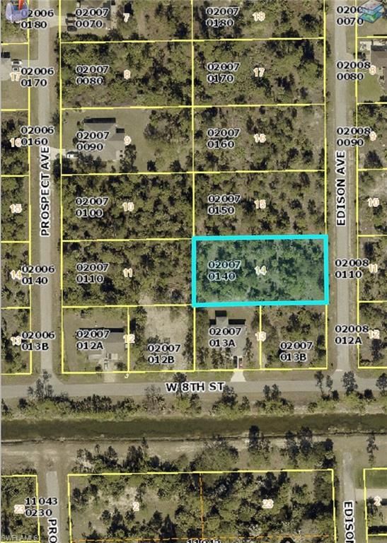 803 Edison AVE, LEHIGH ACRES, FL 33972 — exterior