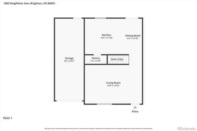 1362 Kingfisher Avenue, Brighton, CO 80601