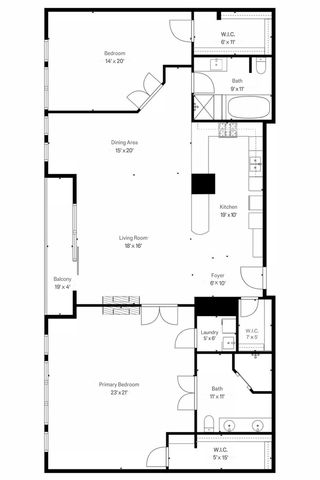 415 E North Water Street 2204, Chicago, IL 60611