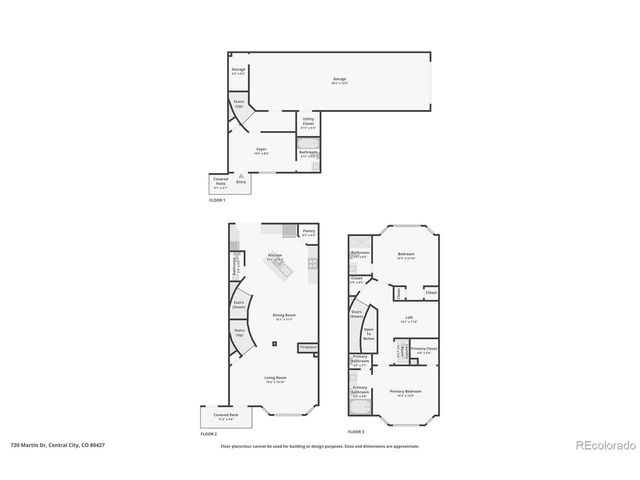 720 Martin Dr, Central City, CO 80427