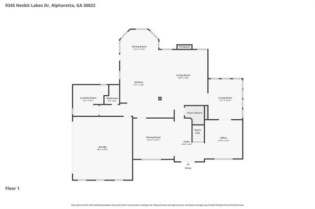9345 Nesbit Lakes Drive, Alpharetta, GA 30022