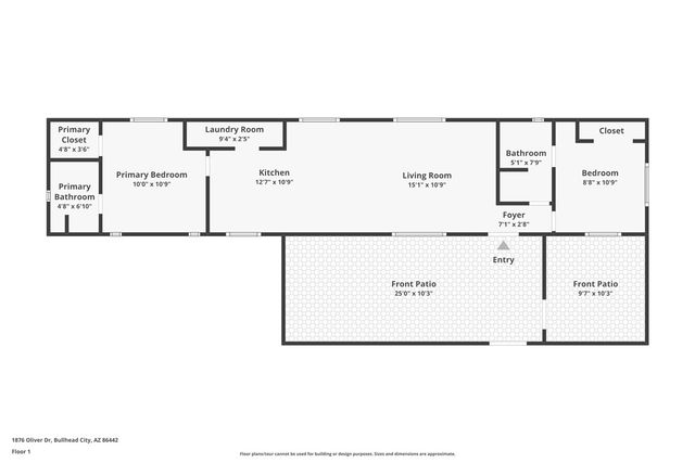 1876 Oliver Drive, Bullhead City, AZ 86442