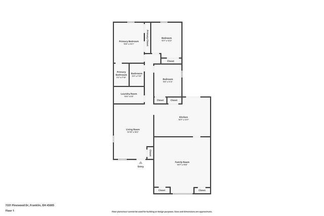7331 Pinewood Drive, Franklin Twp, OH 45005