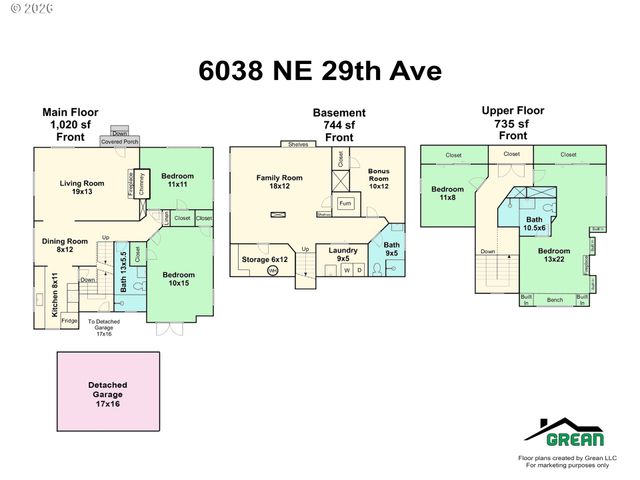 6038 Ne 29TH Ave, Portland, OR 97211