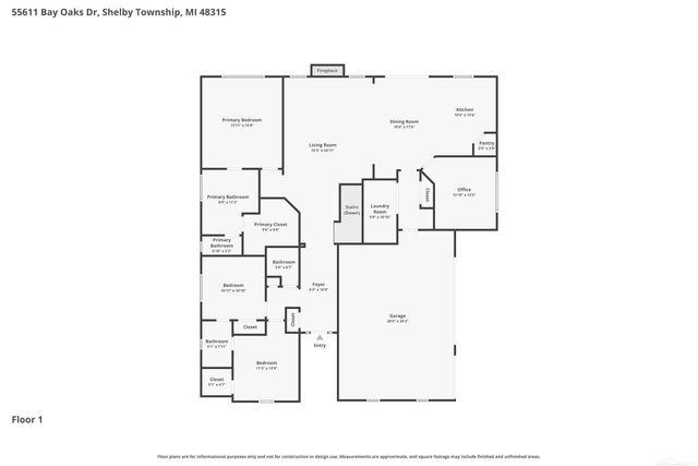 55611 Bay Oaks Court, Shelby Twp, MI 48315