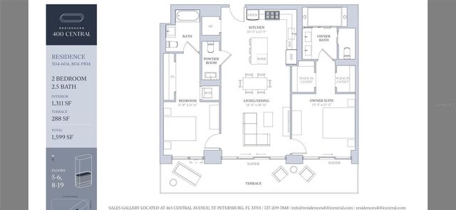 400 CENTRAL AVENUE 2102, St Petersburg, FL 33701