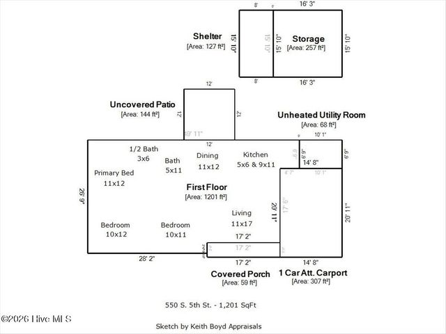 550 S 5th Street, Aurora, NC 27806