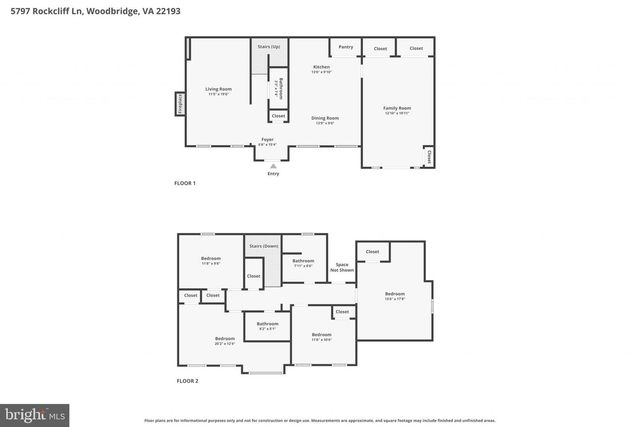 5797 ROCKCLIFF LN, Woodbridge, VA 22193