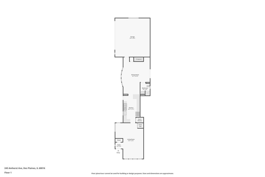 Image 33 of property listing at 245 Amherst Avenue, Des Plaines, IL 60016
