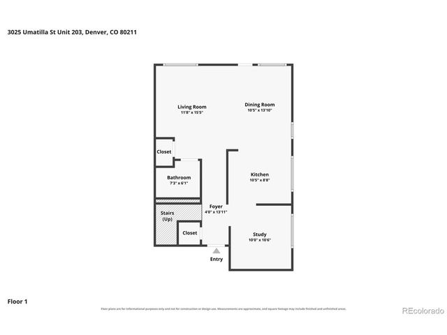 3025 Umatilla St 204, Denver, CO 80211