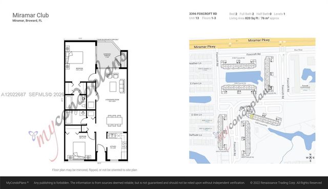 3470 Foxcroft Rd 307, Miramar, FL 33025