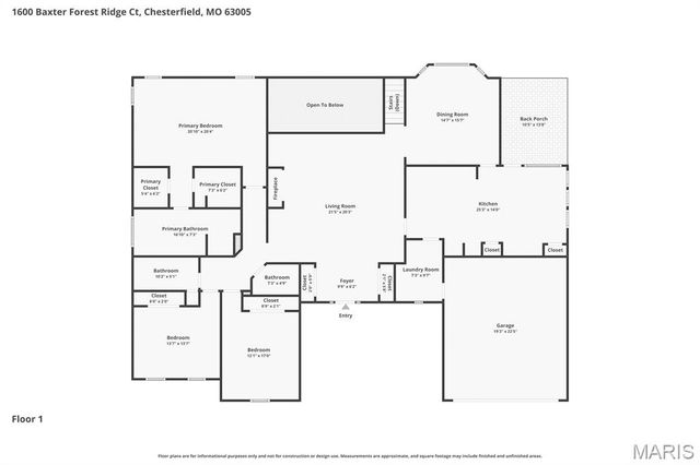 1600 Baxter Forest Ridge Court, Chesterfield, MO 63005