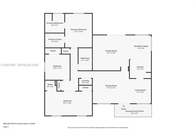 8892 NW 167th St, Miami Lakes, FL 33018
