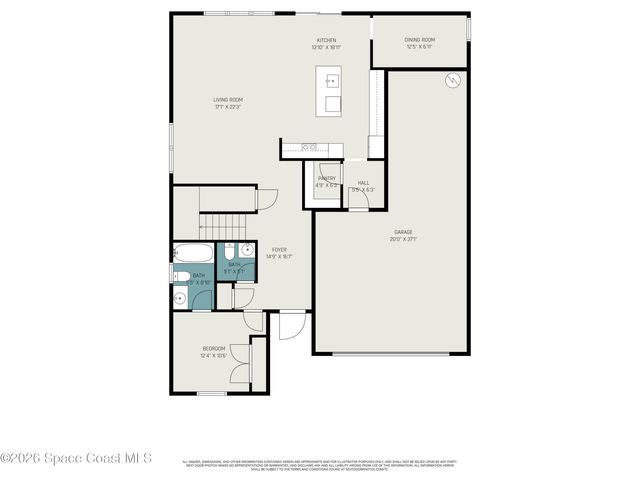 2352 Carrick Street NW, Palm Bay, FL 32907