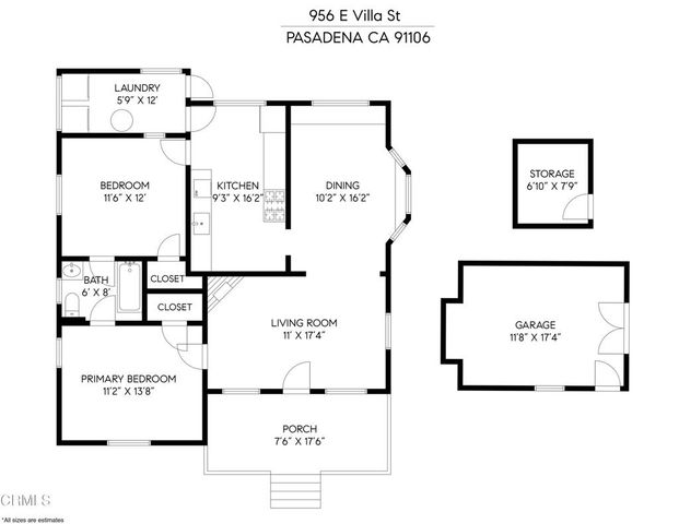 956 E Villa Street, Pasadena, CA 91106