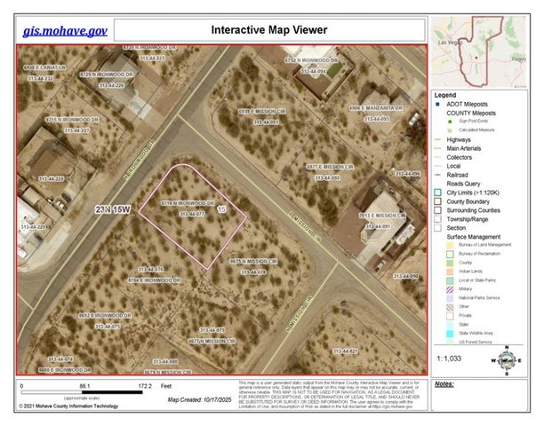 8716 N Ironwood Drive, Kingman, AZ 86401