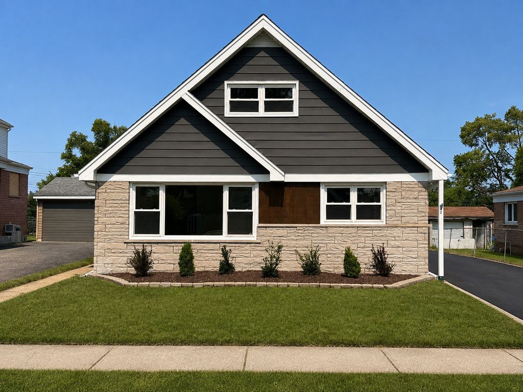 4432 W 123rd Place, Alsip, IL 60803 — exterior