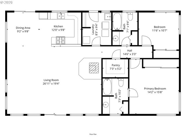 864 LARKSPUR Ln, Oakland, OR 97462