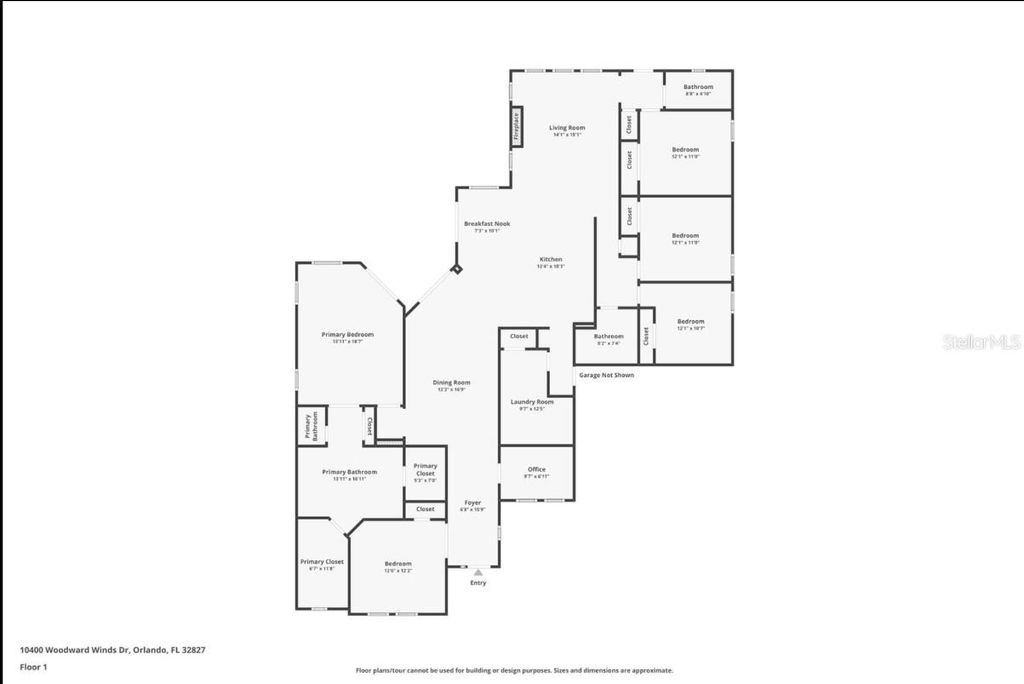 Image 64 of property listing at 10400 WOODWARD WINDS DRIVE, Orlando, FL 32827