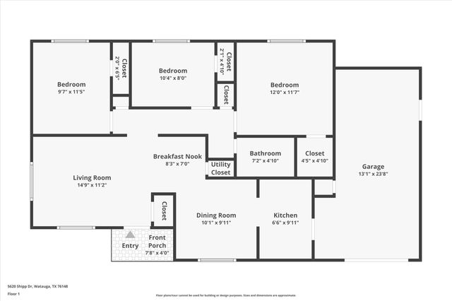 5620 Shipp Drive, Watauga, TX 76148