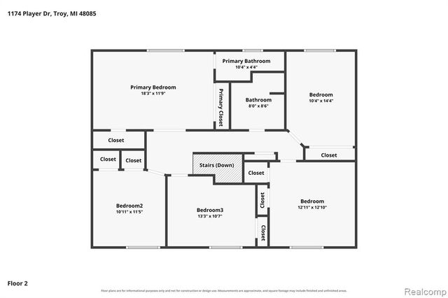 1174 Player Drive, Troy, MI 48085