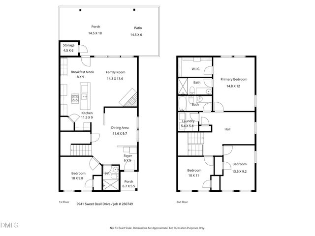 9941 Sweet Basil Drive, Wake Forest, NC 27587