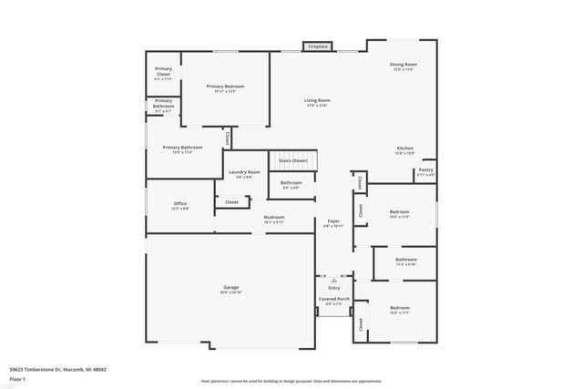 50623 Timberstone Drive, Macomb Twp, MI 48042